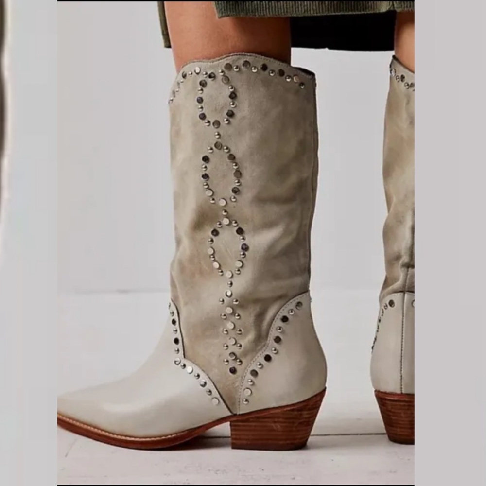 Jaxon Studded Western Boots